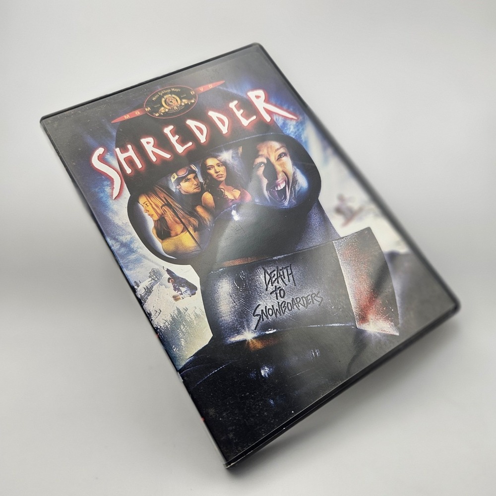 Shredder DVD 2003 MGM Cult Classic Slasher Horror Snowboarding Movie